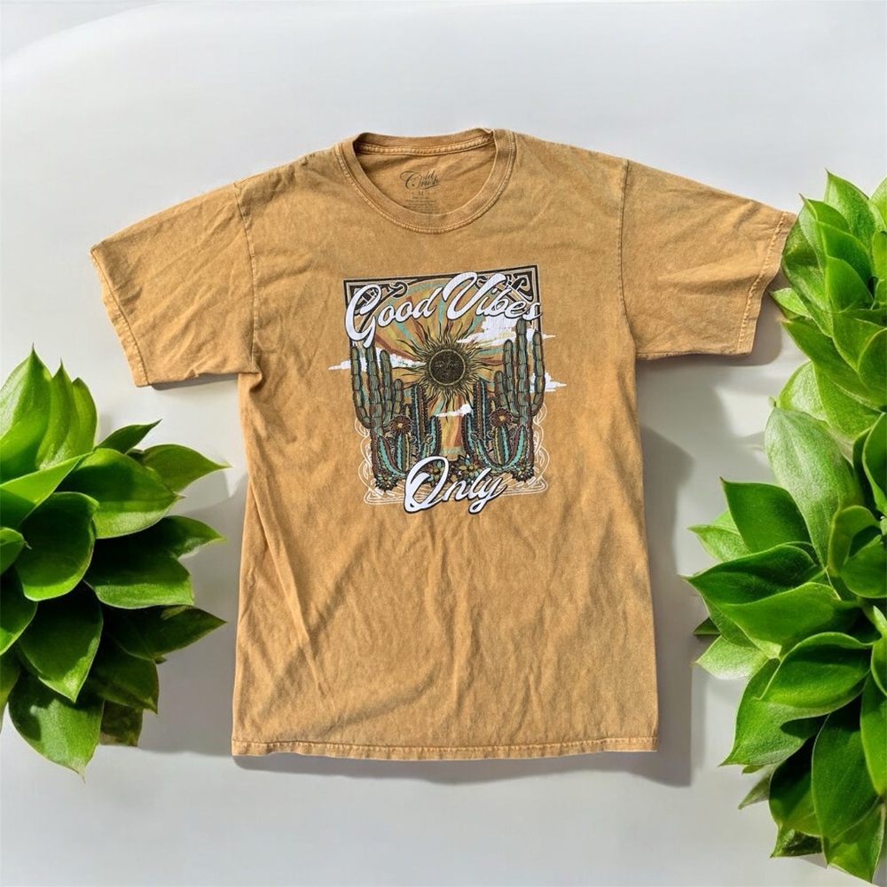 Cold Crush Good Vibes Only T-Shirt Medium